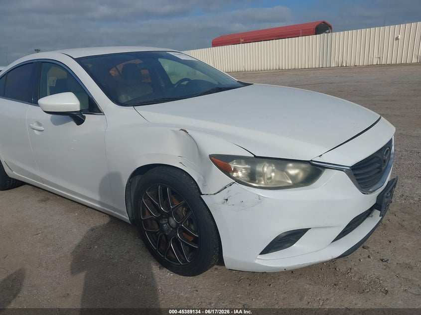 2014 Mazda 6 VIN JM1GJ1V67E1136500 IAAI salvage auction — WATER/FLOOD, Salvage Title, sold $25 on 2026-07-27 (photo 6)