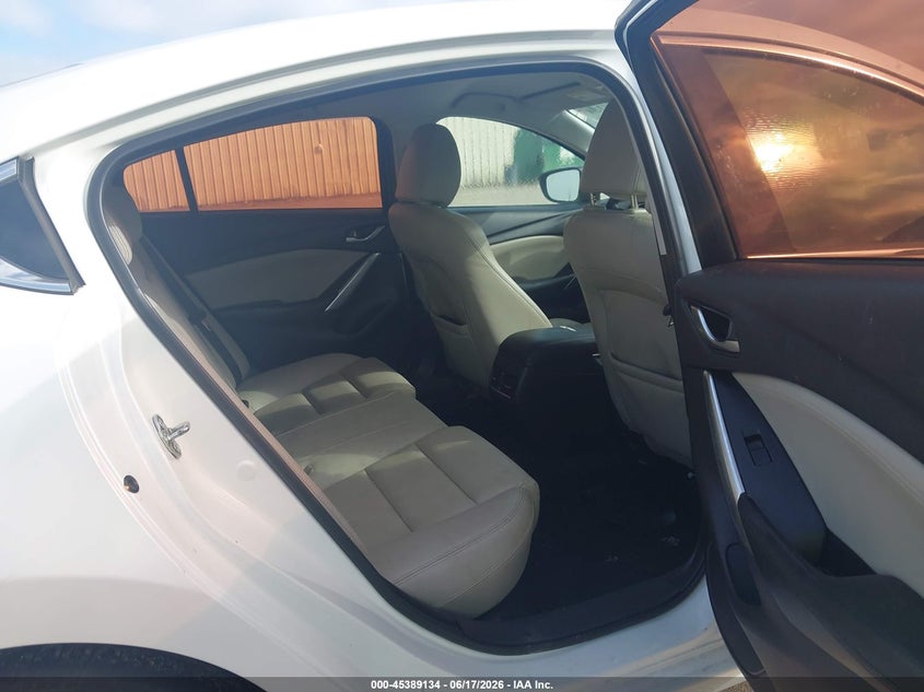 2014 Mazda 6 VIN JM1GJ1V67E1136500 IAAI salvage auction — WATER/FLOOD, Salvage Title, sold $25 on 2026-07-27 (photo 8)