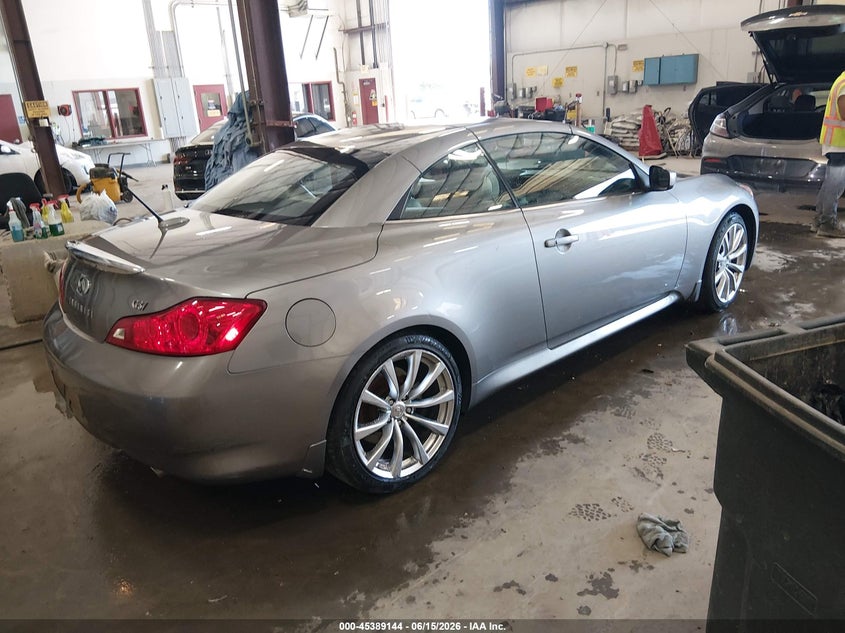 2009 Infiniti G VIN JNKCV66EX9M722214 IAAI salvage auction — SIDE, Salvage (Idaho), sold $2,150 on 2026-07-17 (photo 4)