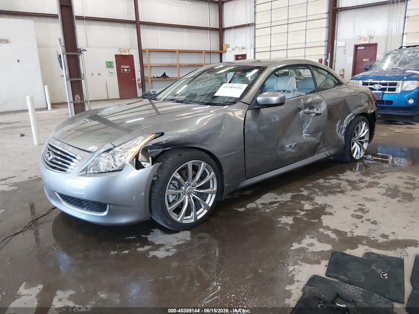 2009 Infiniti G VIN JNKCV66EX9M722214 IAAI salvage auction — SIDE, Salvage (Idaho), sold $2,150 on 2026-07-17 (photo 6)