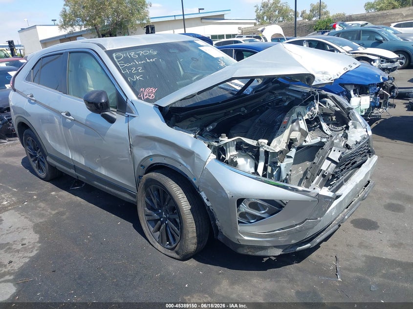 2025 Mitsubishi Eclipse cross VIN JA4ATVAA0SZ048705 IAAI salvage auction — FRONT END, Salvage Title, sold $1,900 on 2026-08-02 (photo 1)