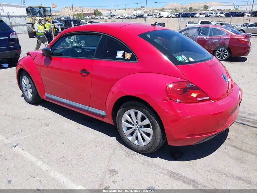 2015 Volkswagen Beetle VIN 3VWF17AT9FM631275 IAAI salvage auction — FRONT END, Salvage Title, sold $1,100 on 2026-07-30 (photo 3)