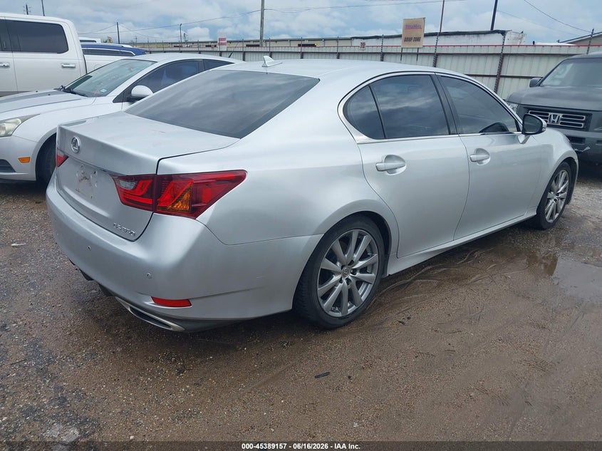 2013 Lexus Gs 350 VIN JTHBE1BL5D5016211 IAAI salvage auction — NORMAL WEAR, Original (Texas), sold $6,700 on 2026-07-08 (photo 4)