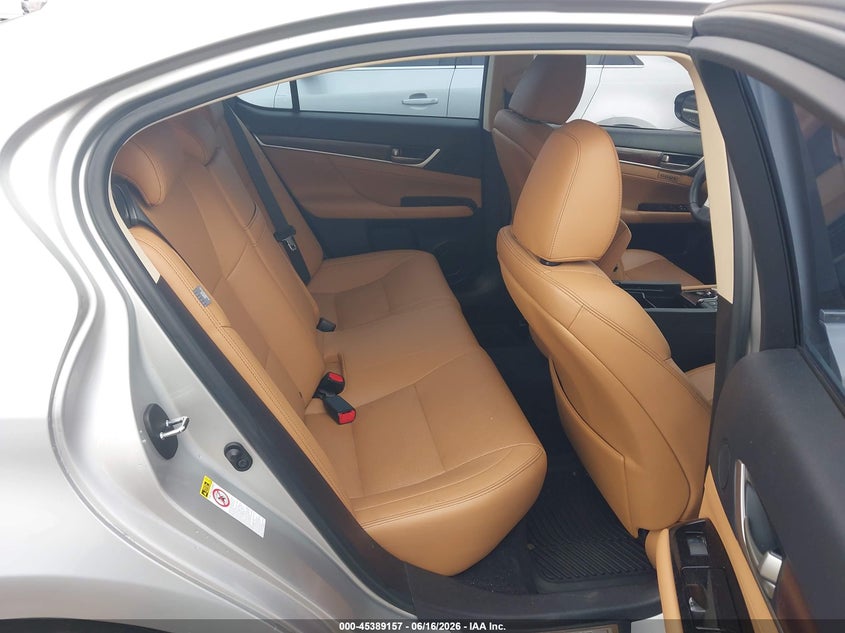 2013 Lexus Gs 350 VIN JTHBE1BL5D5016211 IAAI salvage auction — NORMAL WEAR, Original (Texas), sold $6,700 on 2026-07-08 (photo 8)