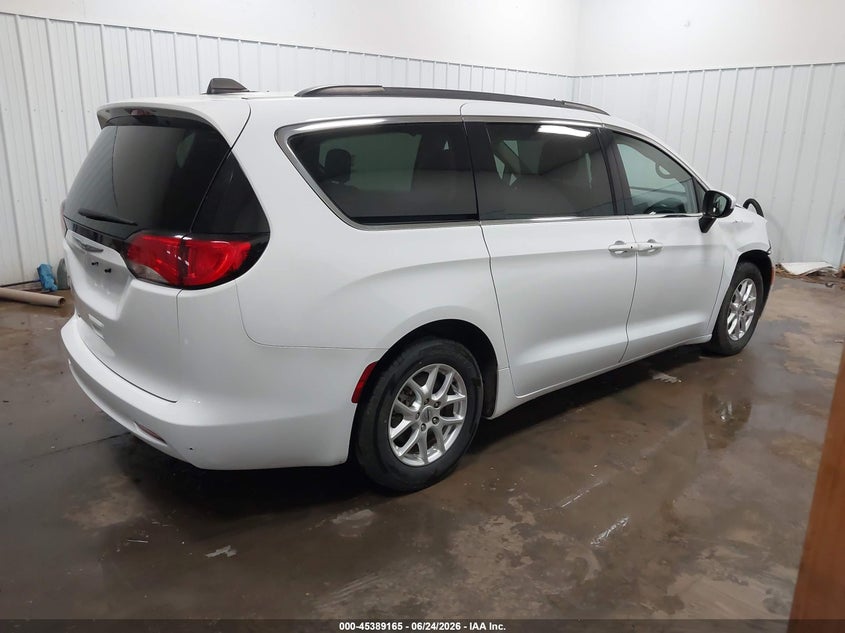 2021 Chrysler Voyager VIN 2C4RC1DG1MR520084 IAAI salvage auction — FRONT END, Regular (South Dakota), sold $3,550 on 2026-07-19 (photo 4)