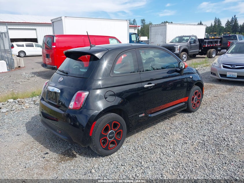 2015 Fiat 500 VIN 3C3CFFGEXFT623271 IAAI salvage auction — LEFT SIDE, Bill Of Sale (Washington), sold $1,350 on 2026-07-08 (photo 4)