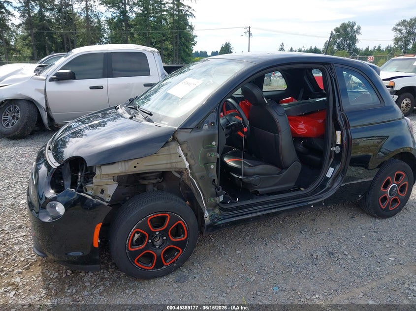 2015 Fiat 500 VIN 3C3CFFGEXFT623271 IAAI salvage auction — LEFT SIDE, Bill Of Sale (Washington), sold $1,350 on 2026-07-08 (photo 6)