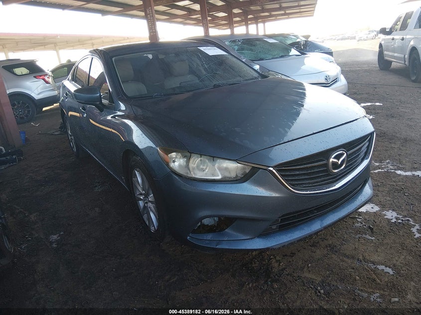 2017 Mazda 6 VIN JM1GL1U50H1117410 IAAI salvage auction — SIDE, Salvage (Arizona), sold $1,750 on 2026-07-29 (photo 1)