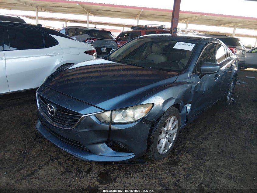 2017 Mazda 6 VIN JM1GL1U50H1117410 IAAI salvage auction — SIDE, Salvage (Arizona), sold $1,750 on 2026-07-29 (photo 2)