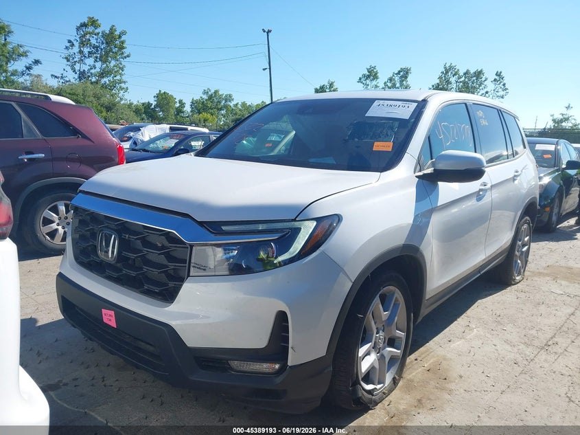 2024 Honda Passport VIN 5FNYF8H54RB010075 IAAI salvage auction — FRONT END, Salvage Title, sold $9,300 on 2026-07-21 (photo 2)