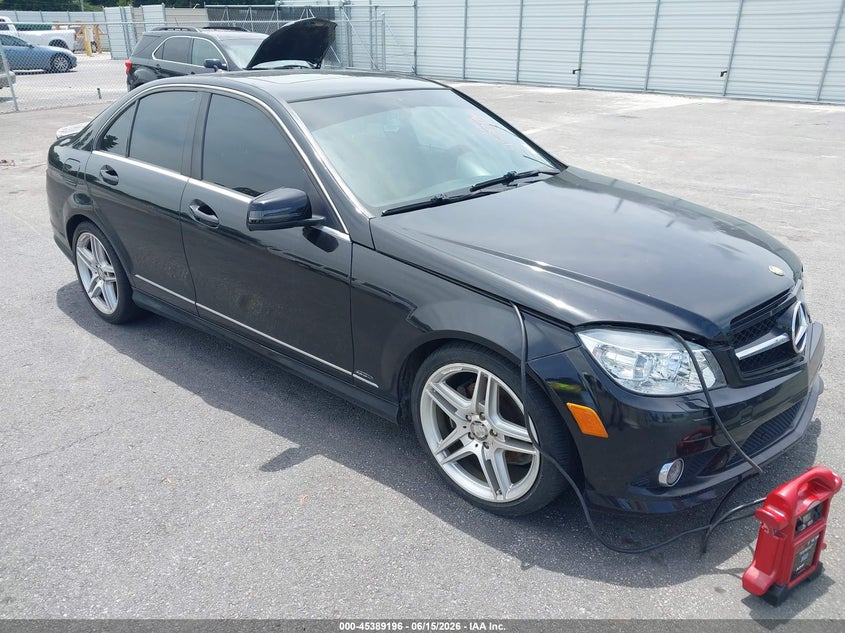 2010 Mercedes-benz C class VIN WDDGF5EBXAR101506 IAAI salvage auction — NORMAL WEAR, Repossession Paperwork (Georgia), sold $50 on 2026-07-15 (photo 1)