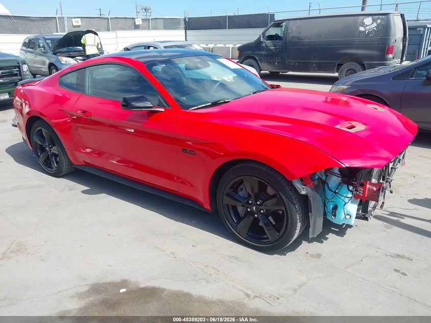 2022 Ford Mustang VIN 1FA6P8CF1N5144046 — IAAI salvage auction photo