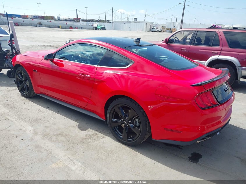 2022 Ford Mustang VIN 1FA6P8CF1N5144046 IAAI salvage auction — FRONT END, Salvage Title, sold $16,900 on 2026-08-22 (photo 3)