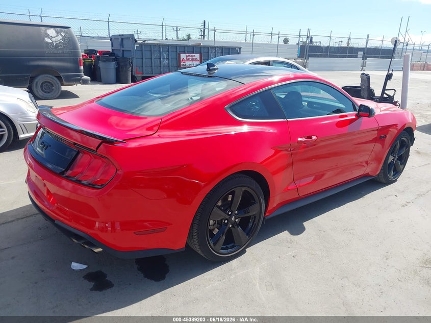2022 Ford Mustang VIN 1FA6P8CF1N5144046 IAAI salvage auction — FRONT END, Salvage Title, sold $16,900 on 2026-08-22 (photo 4)