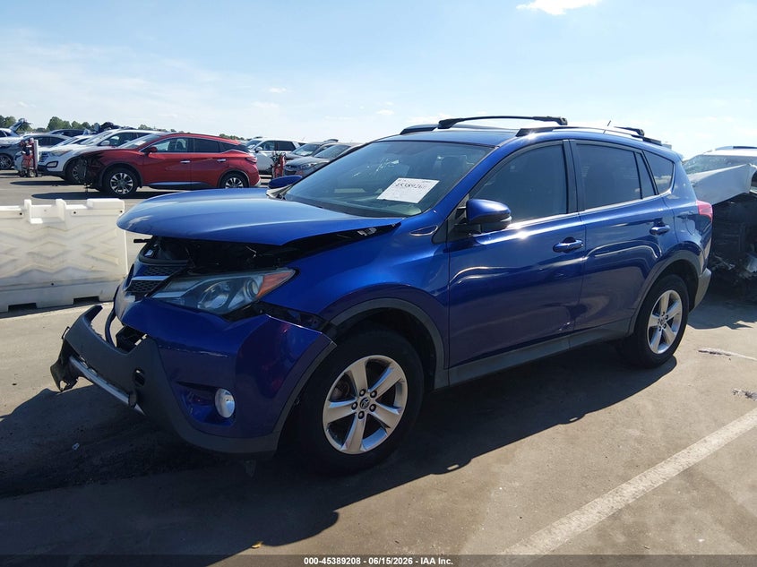 2015 Toyota Rav 4 VIN 2T3WFREVXFW181159 IAAI salvage auction — FRONT END, Salvage (North Carolina), sold $3,000 on 2026-07-22 (photo 2)