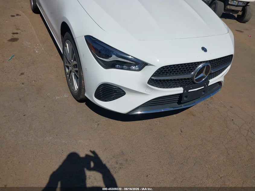 2025 Mercedes-benz Cla-class VIN W1K5J4GB4SN521798 IAAI salvage auction — FRONT END, Enterprise Vehicles Clear Only (Arizona), sold $16,000 on 2026-07-15 (photo 1)
