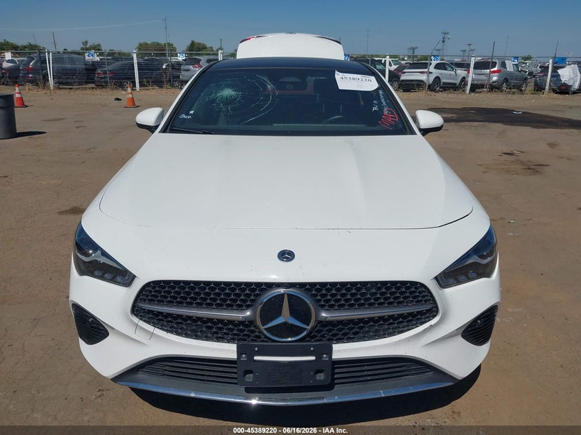 2025 Mercedes-benz Cla-class VIN W1K5J4GB4SN521798 IAAI salvage auction — FRONT END, Enterprise Vehicles Clear Only (Arizona), sold $16,000 on 2026-07-15 (photo 6)