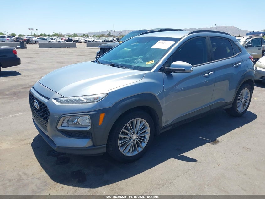 2018 Hyundai Kona VIN KM8K22AA6JU110630 IAAI salvage auction — REAR END, Salvage (Arizona), sold $25 on 2026-07-28 (photo 2)