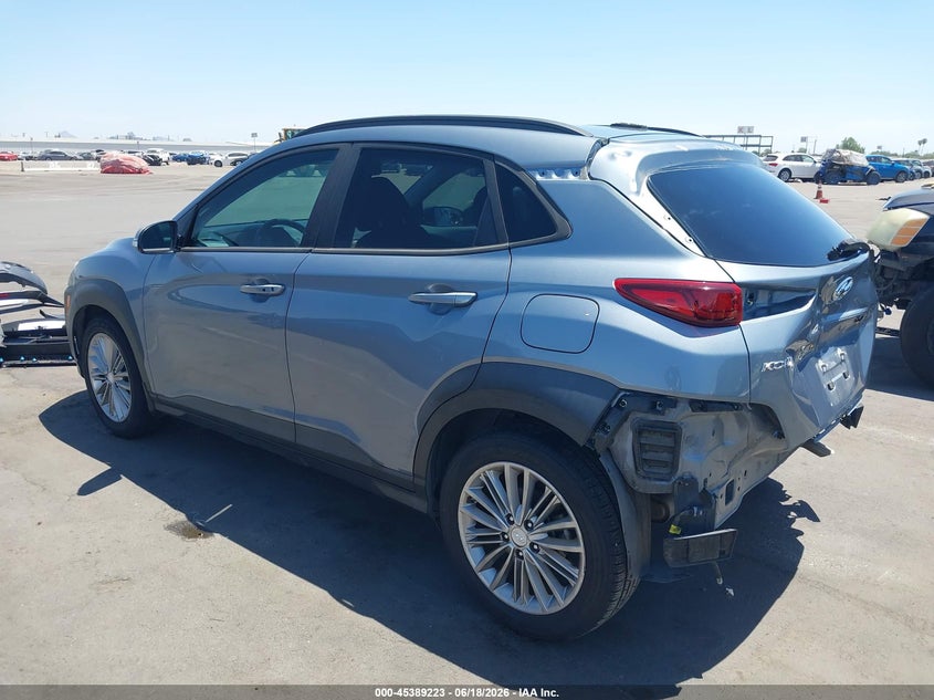 2018 Hyundai Kona VIN KM8K22AA6JU110630 IAAI salvage auction — REAR END, Salvage (Arizona), sold $25 on 2026-07-28 (photo 3)