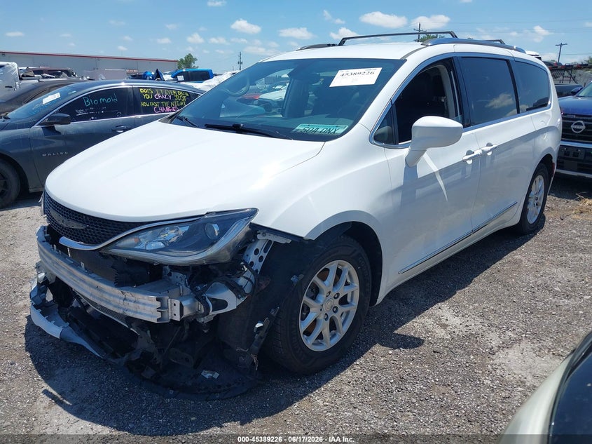 2020 Chrysler Pacifica VIN 2C4RC1BG7LR271453 IAAI salvage auction — FRONT END, Salvage Title, sold $1,350 on 2026-07-12 (photo 2)
