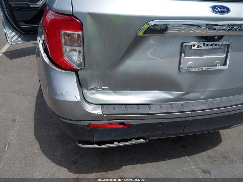 2020 Ford Explorer VIN 1FMSK7DH5LGA88255 IAAI salvage auction — LEFT REAR, Salvage (North Carolina), sold $7,650 on 2026-07-29 (photo 6)