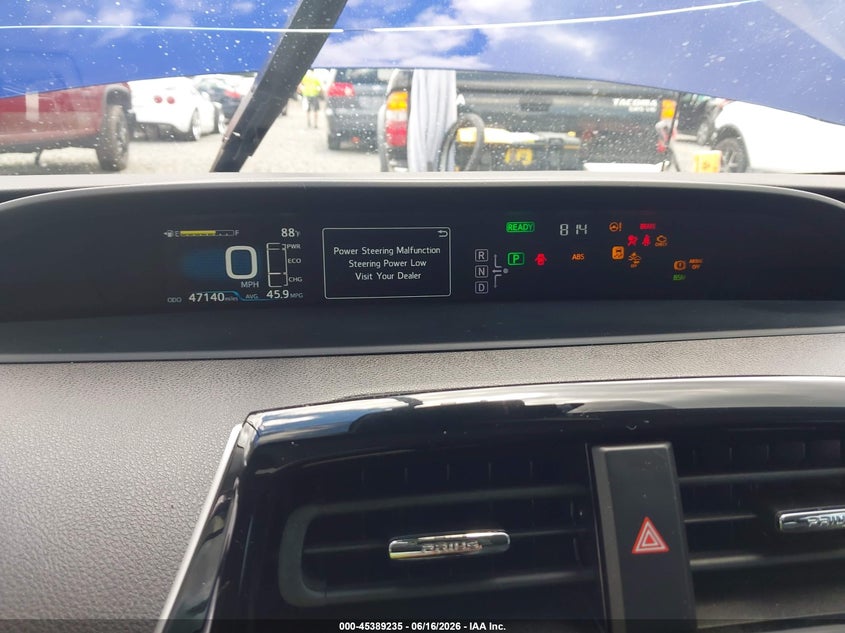 2016 Toyota Prius VIN JTDKARFU6G3526419 IAAI salvage auction — FRONT END, Bill Of Sale (Washington), sold $4,950 on 2026-07-22 (photo 7)