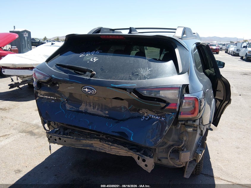 2024 Subaru Outback VIN 4S4BTAFC7R3100658 IAAI salvage auction — REAR END, Salvage (California), sold $7,850 on 2026-07-29 (photo 6)