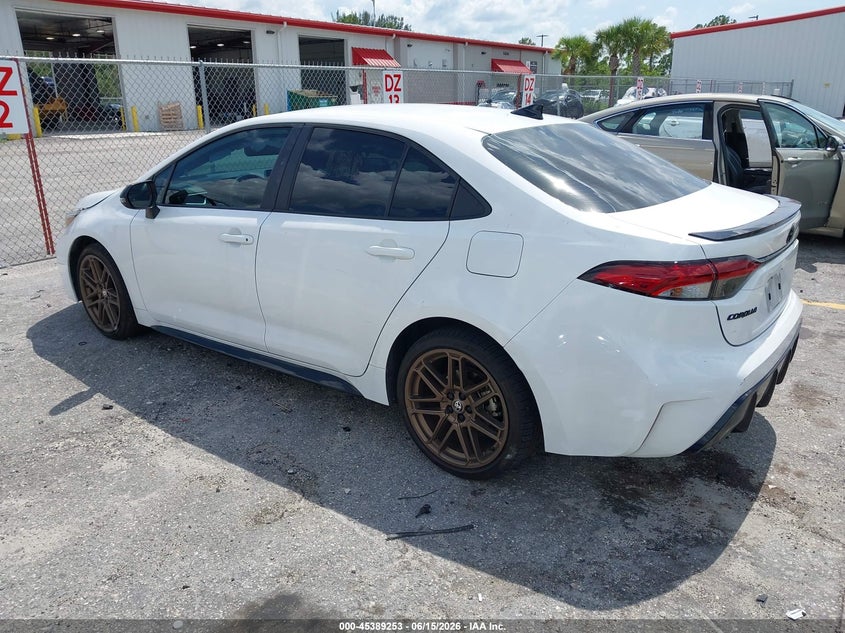 2024 Toyota Corolla VIN 5YFB4MCE2RP187675 IAAI salvage auction — RIGHT SIDE, Rebuildable (Florida), sold $8,575 on 2026-07-27 (photo 3)