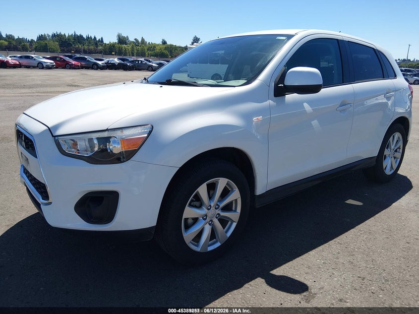 2015 Mitsubishi Outlander sport VIN 4A4AR3AU6FE044442 IAAI salvage auction — NORMAL WEAR, Sf97 (Oregon), sold $25 on 2026-07-29 (photo 2)
