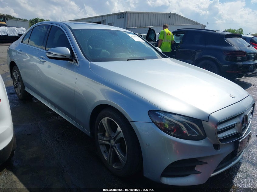 2017 Mercedes-benz E-klasse VIN WDDZF4KB0HA217328 IAAI salvage auction — ENGINE DAMAGE, Salvage (North Carolina), sold $4,300 on 2026-07-23 (photo 1)