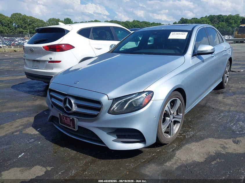2017 Mercedes-benz E-klasse VIN WDDZF4KB0HA217328 IAAI salvage auction — ENGINE DAMAGE, Salvage (North Carolina), sold $4,300 on 2026-07-23 (photo 2)