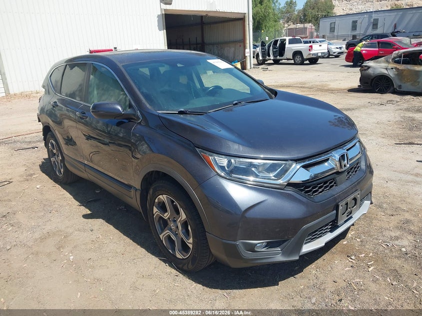 2017 Honda Cr-v VIN 7FARW1H57HE026284 IAAI salvage auction — REAR END, Salvage Title, sold $4,650 on 2026-07-30 (photo 1)