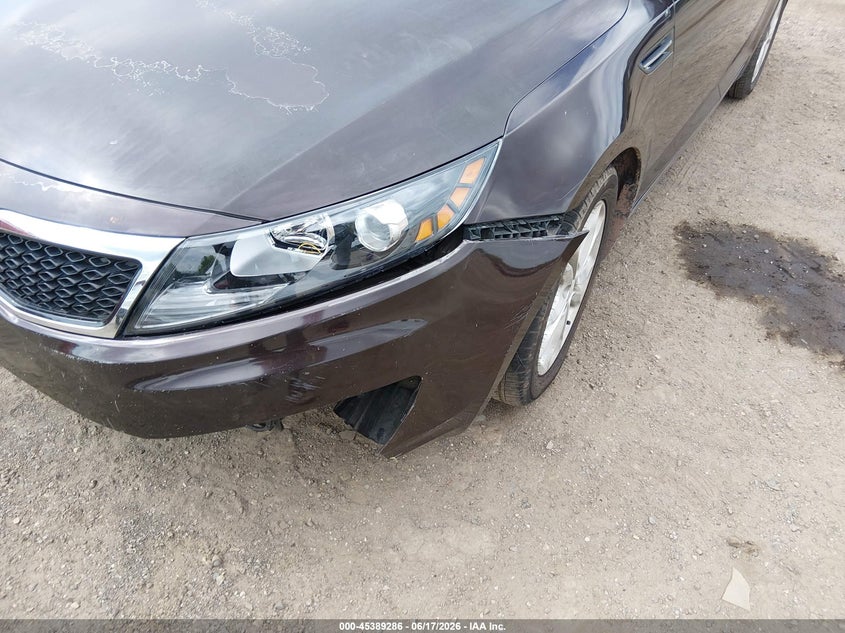 2013 Kia Optima VIN 5XXGN4A72DG177270 IAAI salvage auction — NORMAL WEAR, Clear (Pennsylvania), sold $525 on 2026-07-24 (photo 6)