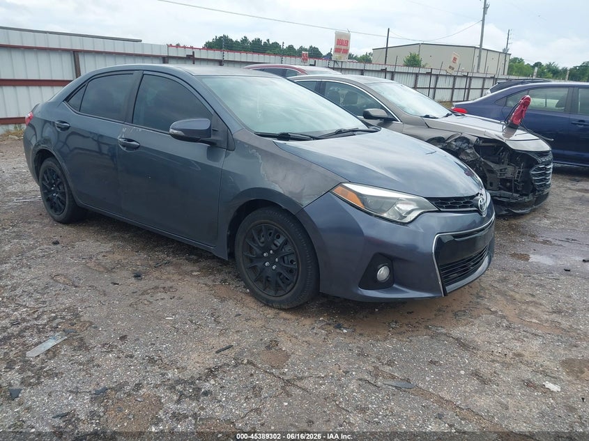 2014 Toyota Corolla VIN 5YFBURHE3EP135116 IAAI salvage auction — NORMAL WEAR, Original (Texas), sold $2,500 on 2026-07-22 (photo 1)