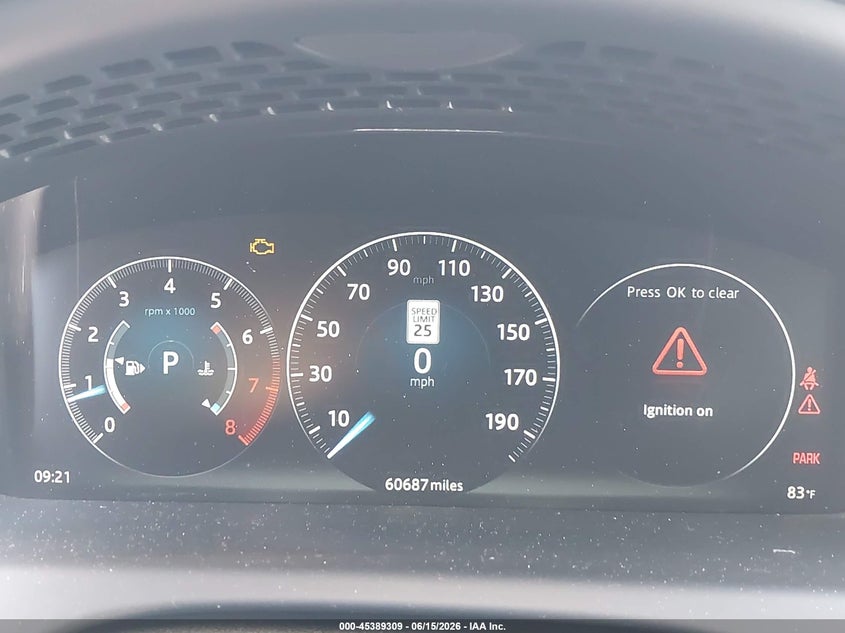 2019 Jaguar Xj VIN SAJWA2G73K8W18148 IAAI salvage auction — FRONT END, Salvage (California), sold $3,600 on 2026-08-02 (photo 7)