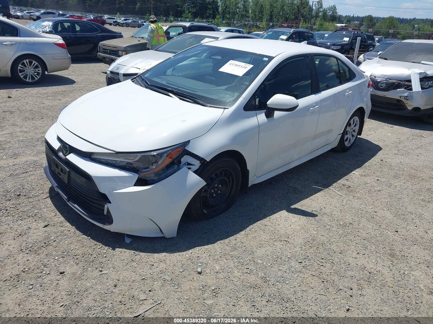 2026 Toyota Corolla VIN JTDB4MEE8T3042251 IAAI salvage auction — LEFT FRONT, Salvage Title, sold $5,900 on 2026-07-15 (photo 2)
