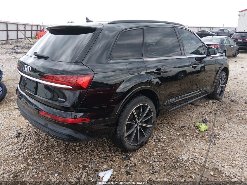 2021 Audi Q7 VIN WA1LXAF71MD027283 IAAI salvage auction — REAR END, Salvage (Arkansas), sold $17,425 on 2026-07-23 (photo 4)