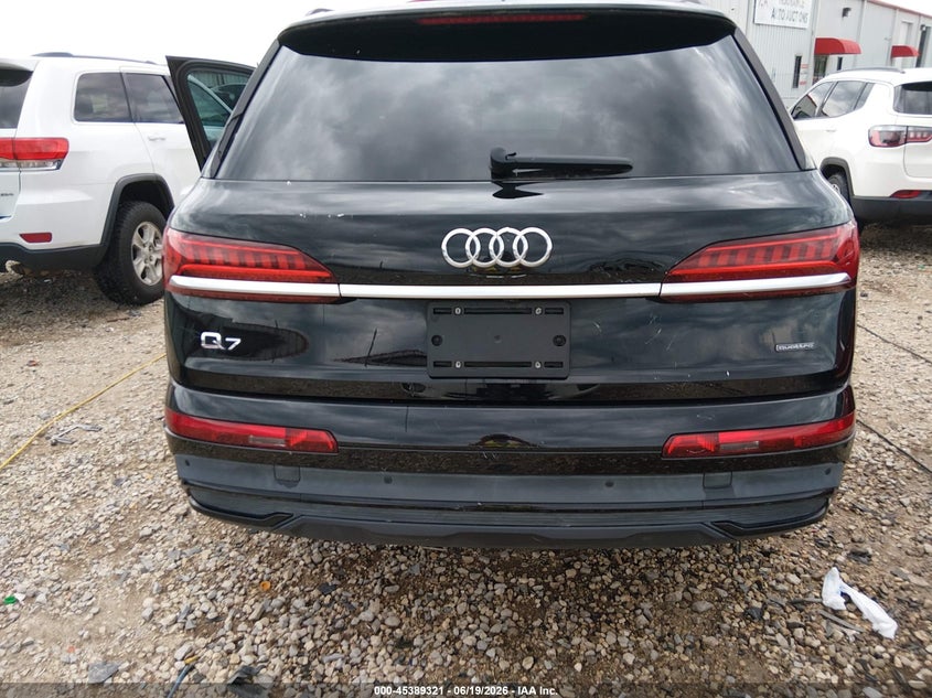 2021 Audi Q7 VIN WA1LXAF71MD027283 IAAI salvage auction — REAR END, Salvage (Arkansas), sold $17,425 on 2026-07-23 (photo 6)