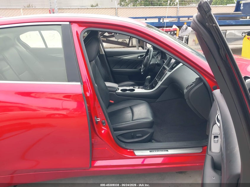 2021 Infiniti Q50 VIN JN1EV7BP4MM701913 IAAI salvage auction — REAR END, Salvage (California), sold $6,000 on 2026-07-29 (photo 5)