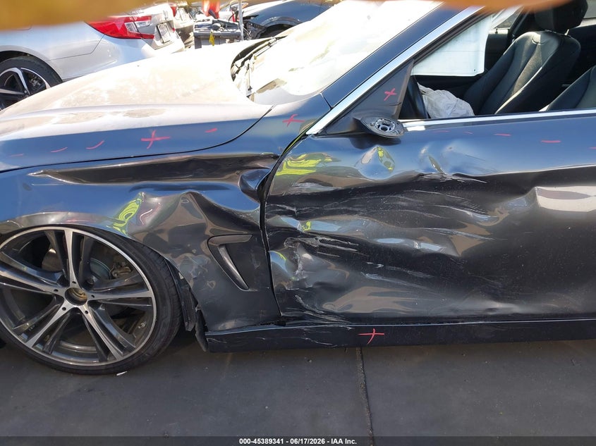 2020 BMW 4er VIN WBA4W3C06LFH55975 IAAI salvage auction — SIDE, Salvage Title, sold $3,850 on 2026-07-22 (photo 6)