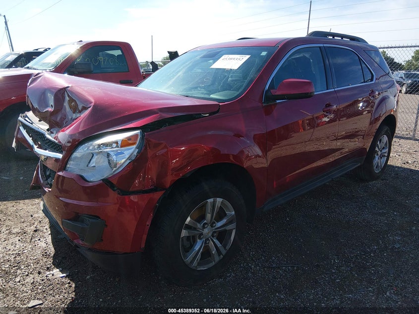 2014 Chevrolet Equinox VIN 1GNALBEK4EZ134781 IAAI salvage auction — FRONT END, Clear (Indiana), sold $750 on 2026-07-19 (photo 2)