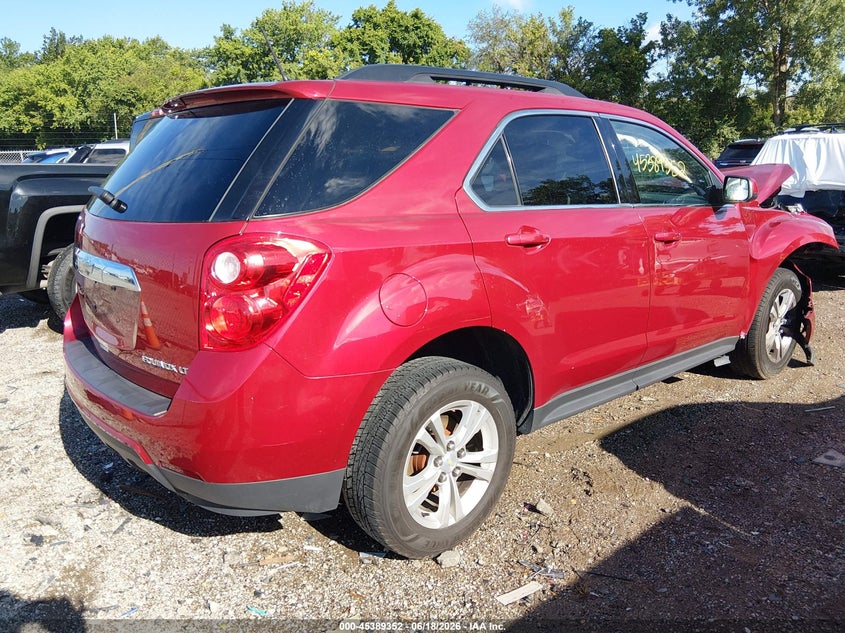 2014 Chevrolet Equinox VIN 1GNALBEK4EZ134781 IAAI salvage auction — FRONT END, Clear (Indiana), sold $750 on 2026-07-19 (photo 4)
