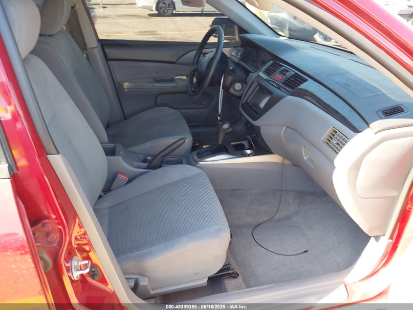 2005 Mitsubishi Lancer VIN JA3AJ26E95U006510 IAAI salvage auction — LEFT SIDE, Salvage (California), sold $425 on 2026-07-14 (photo 5)