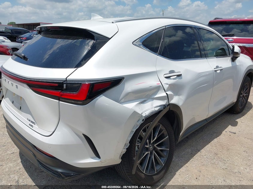 2024 Lexus Nx VIN 2T2GGCEZ5RC057151 IAAI salvage auction — SIDE, Salvage (Texas), sold $13,600 on 2026-07-28 (photo 6)