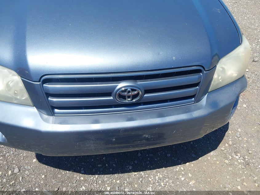 2004 Toyota Highlander VIN JTEGD21A440078322 IAAI salvage auction — FRONT & REAR, Bill Of Sale (New York), sold $25 on 2026-07-28 (photo 6)