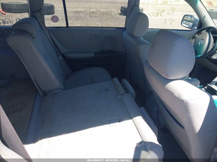 2004 Toyota Highlander VIN JTEGD21A440078322 IAAI salvage auction — FRONT & REAR, Bill Of Sale (New York), sold $25 on 2026-07-28 (photo 8)