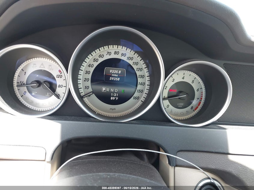 2014 Mercedes-benz C-klasse VIN WDDGF4HB0EG245184 IAAI salvage auction — FRONT END, Salvage (California), sold $3,650 on 2026-07-16 (photo 7)