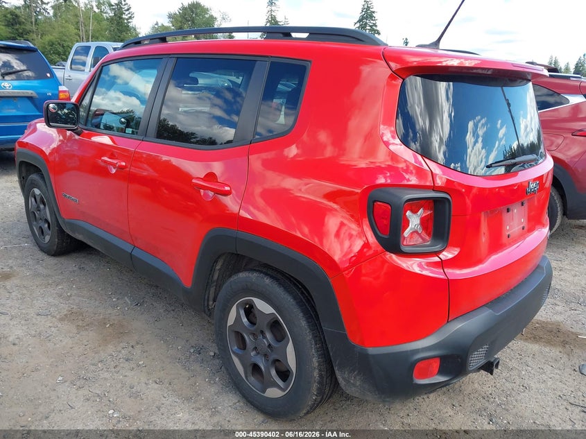 2015 Jeep Renegade VIN ZACCJABH0FPB69214 IAAI salvage auction — NORMAL WEAR, Clear (Washington), sold $750 on 2026-07-29 (photo 3)