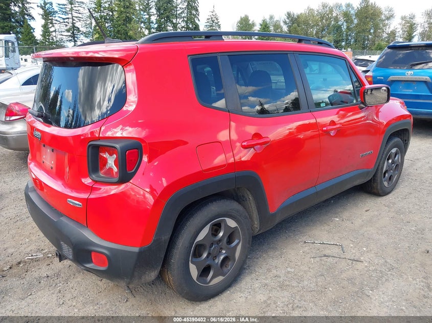 2015 Jeep Renegade VIN ZACCJABH0FPB69214 IAAI salvage auction — NORMAL WEAR, Clear (Washington), sold $750 on 2026-07-29 (photo 4)