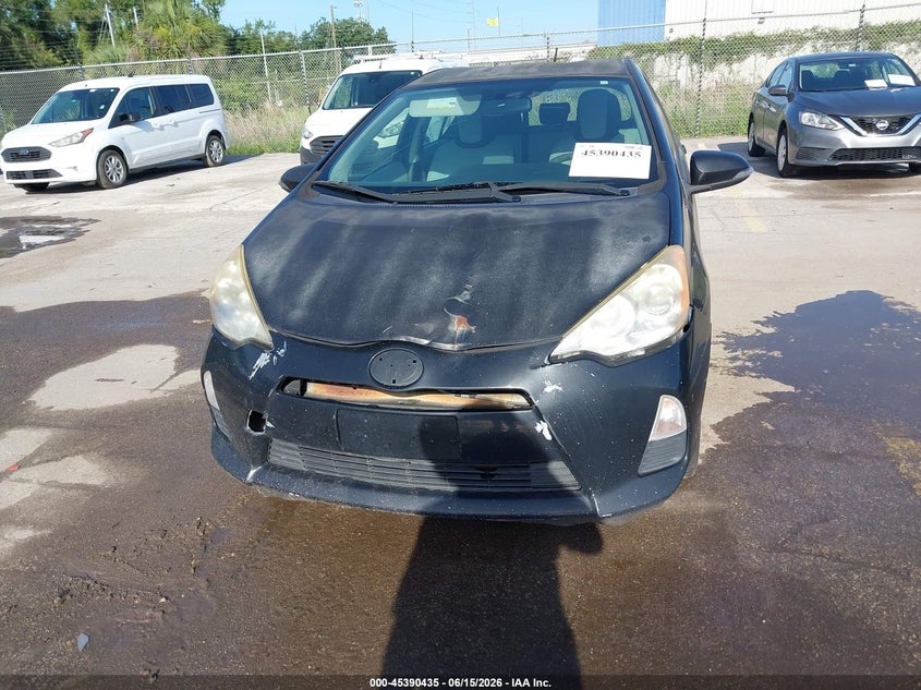 2014 Toyota Prius c VIN JTDKDTB3XE1563970 IAAI salvage auction — FRONT END, Clear (Florida), sold $525 on 2026-07-22 (photo 6)